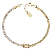 Pulsera Amen Mujer Amore in Plata Zircone BRNOAMGBZ16 - BRNOAMGBZ16